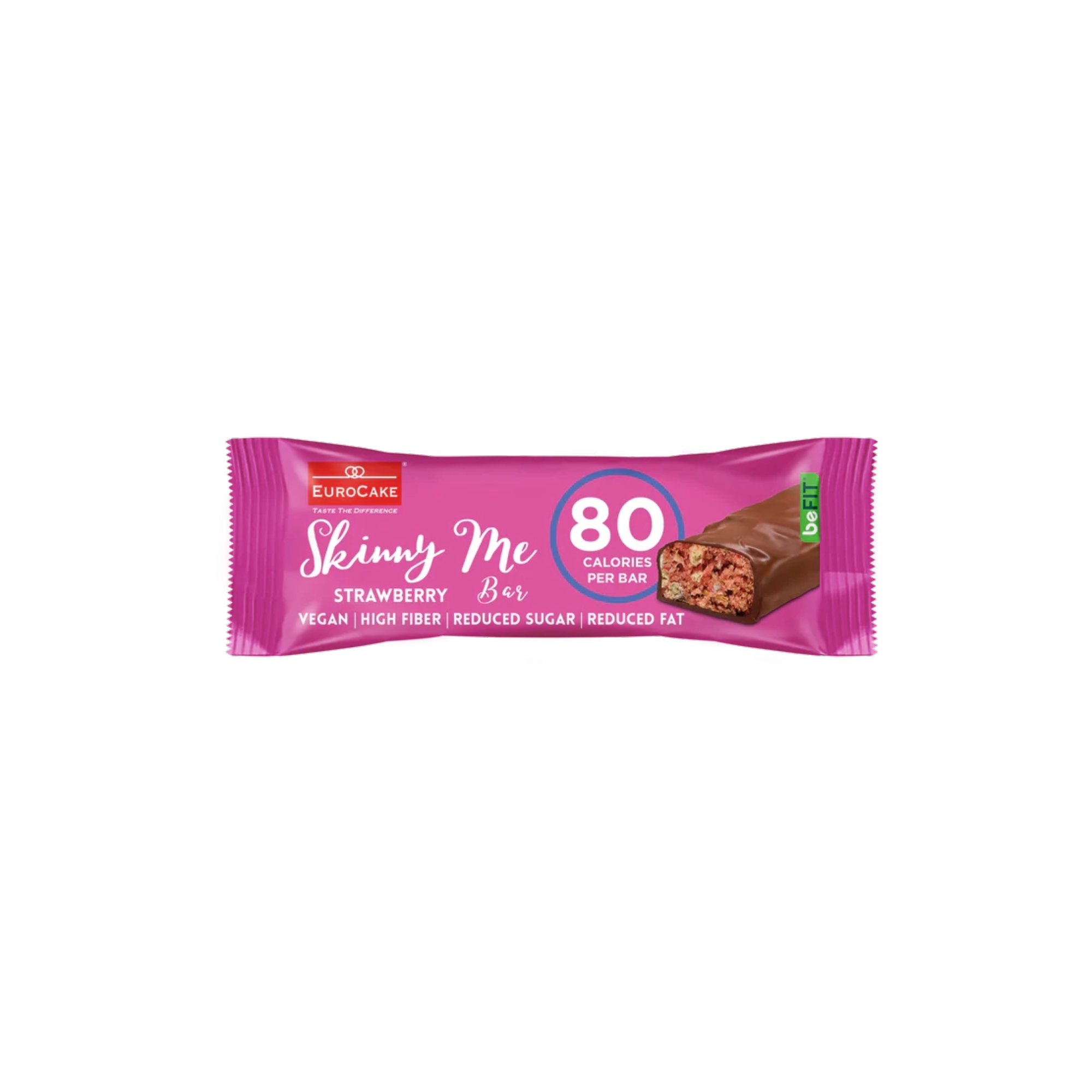 Be Fit, Euro Cake, Strawberry Chocolate Bar