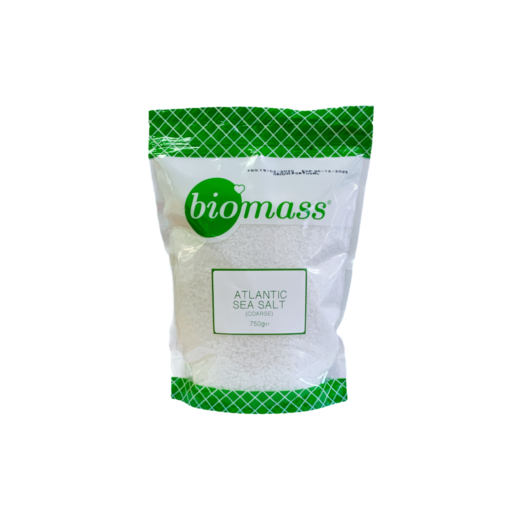 Biomass Coarse Atlantic Sea Salt 750g