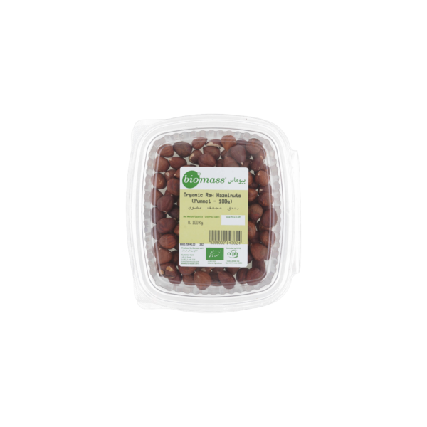 Biomass Organic Hazelnuts 100g