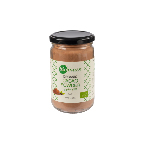 Biomass Organic Raw Cacao Powder 100g