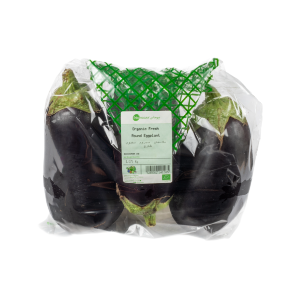 Biomass Organic Round Eggplant