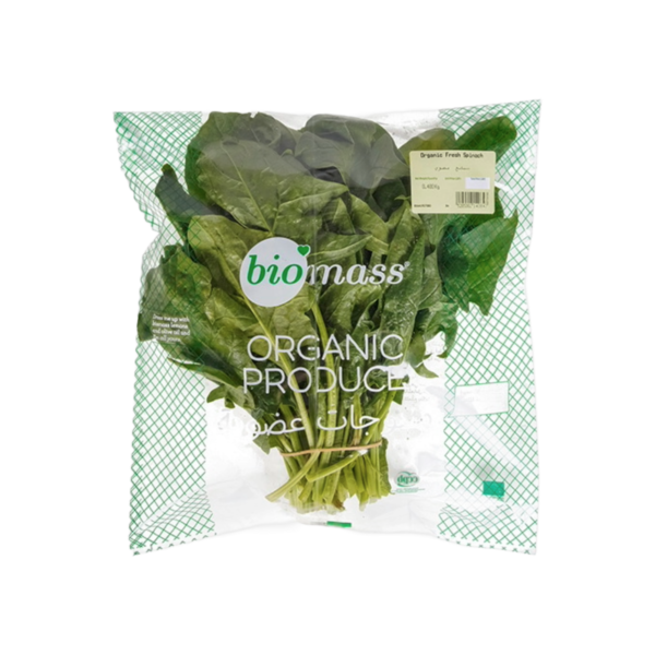 Biomass Organic Spinach 400g