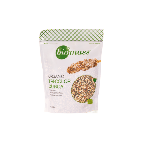 Biomass Organic Tricolor Quinoa 454g