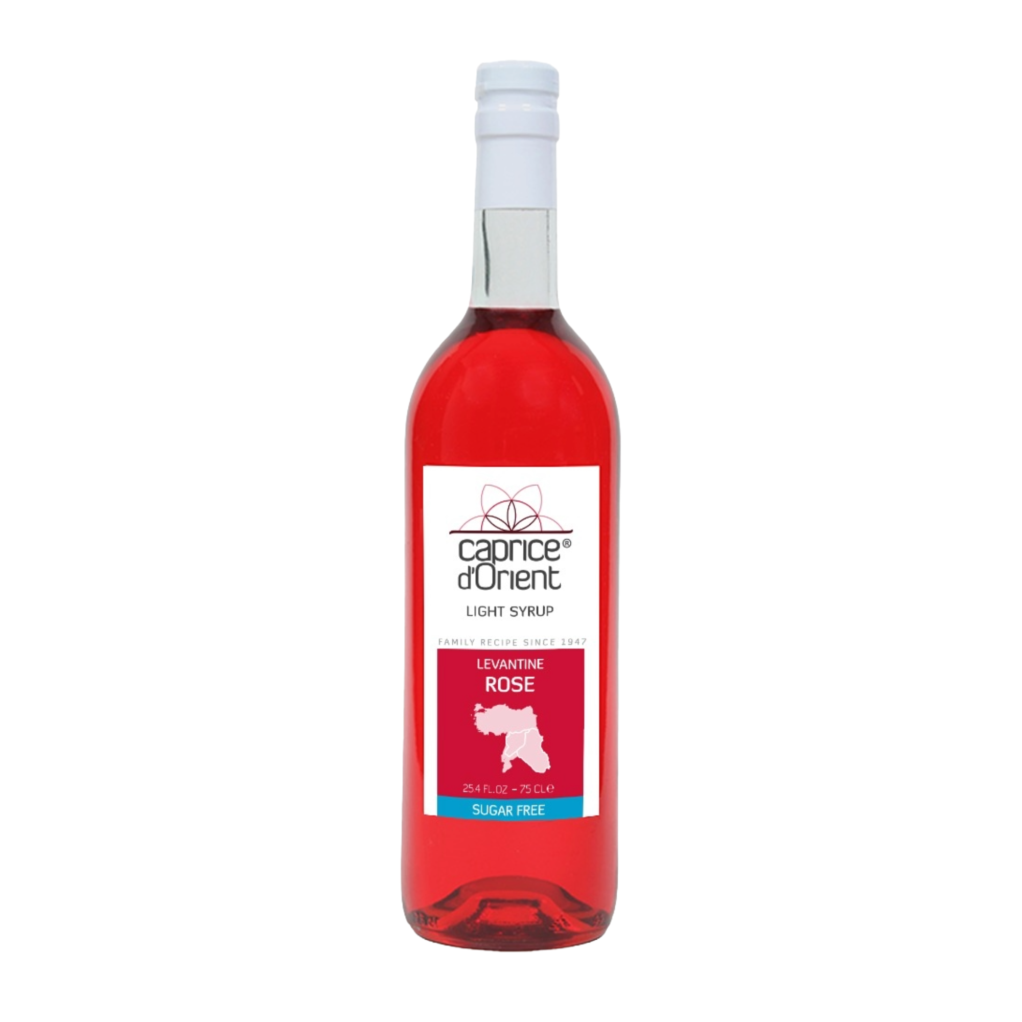 Caprice D'Orient 0% Added Sugar Rose Syrup 750ml