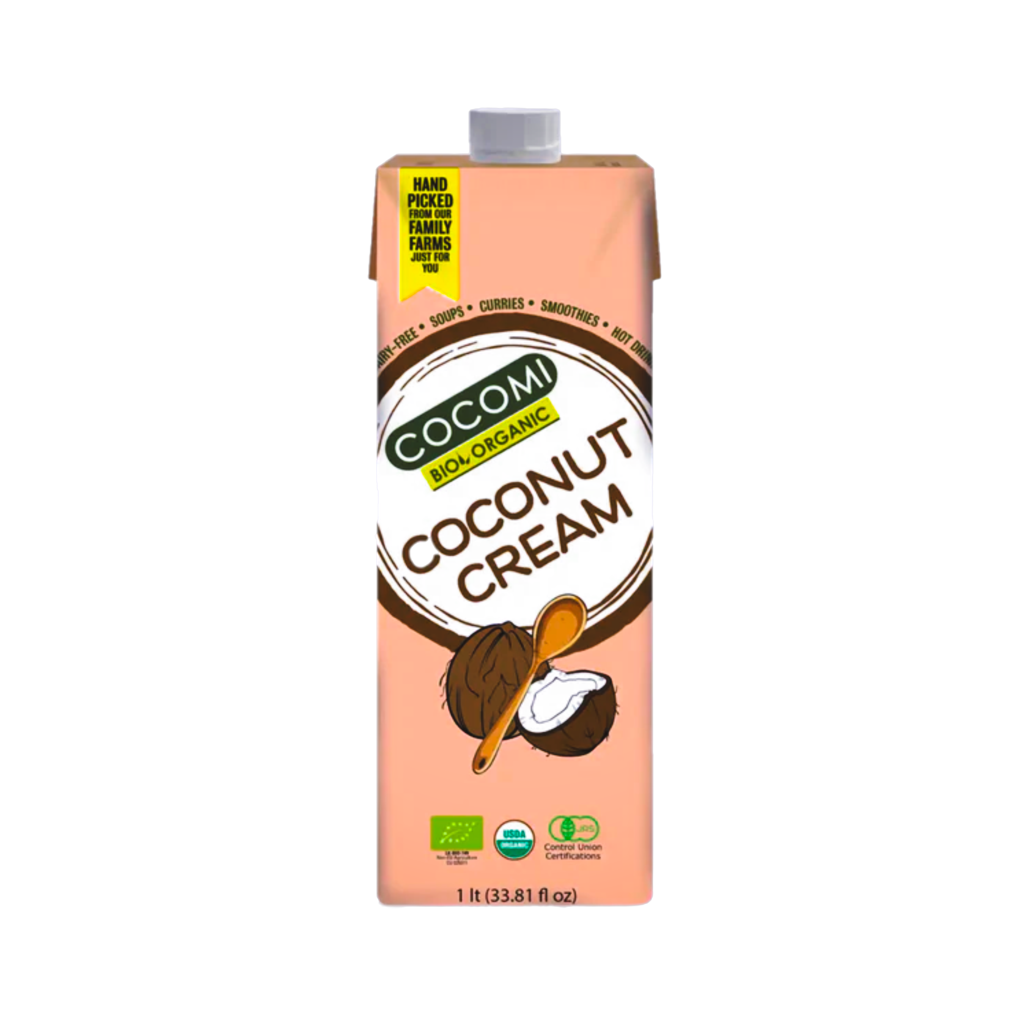 Cocomi Organic Coconut Cream 1L