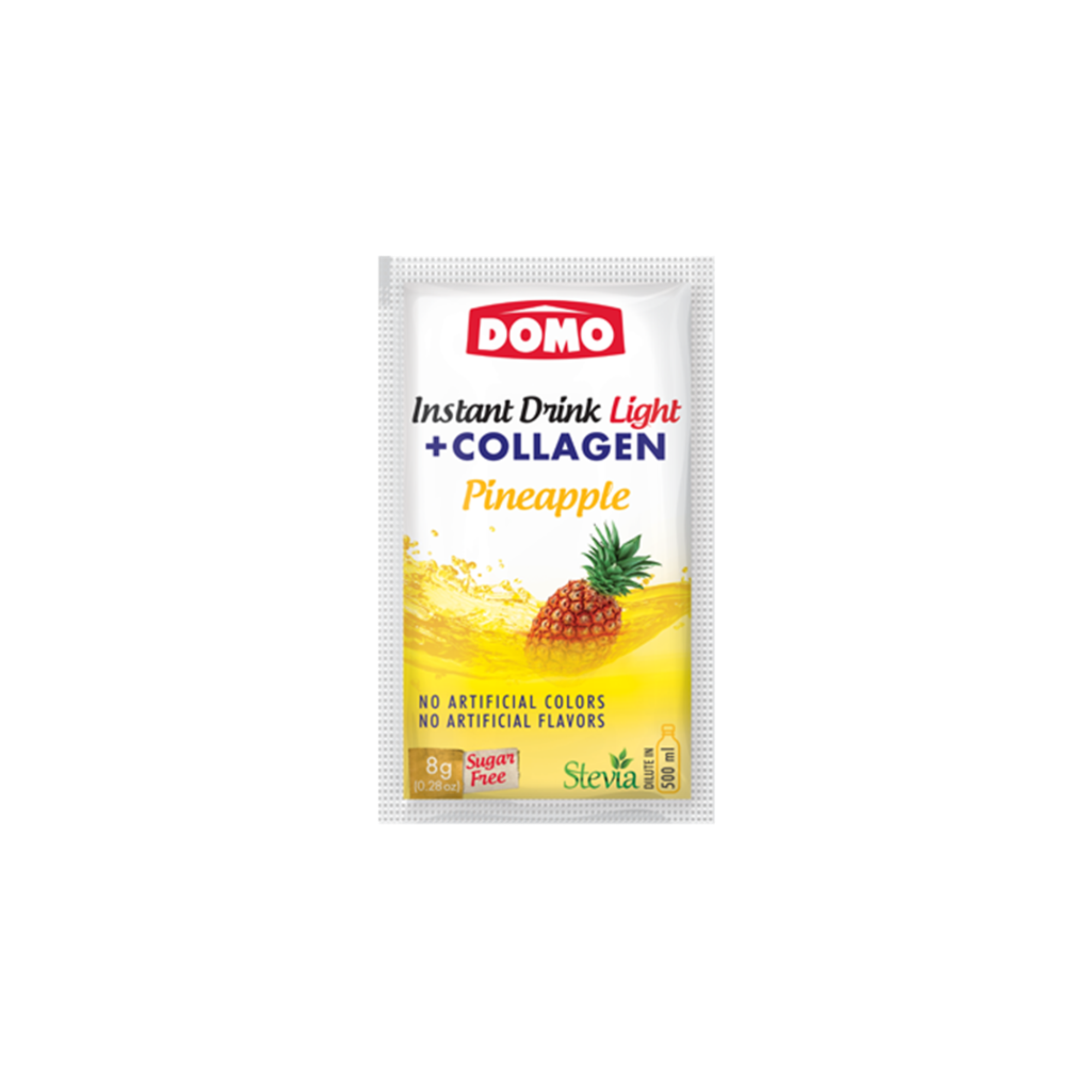 Domo 0% Added Sugar Pineapple Collagen Instant Drink 8g