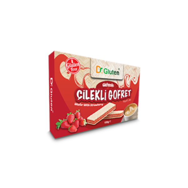 Dr. Gluten Gluten Free Strawberry Wafer 100g