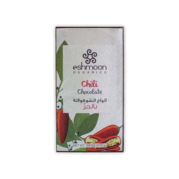 Eshmoon Organic Chili Chocolate Bar 110g