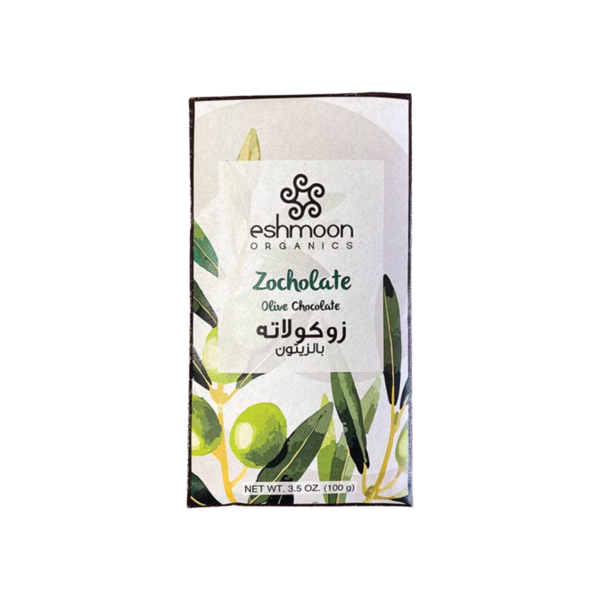 Eshmoon Organic Olives Chocolate Bar 110g