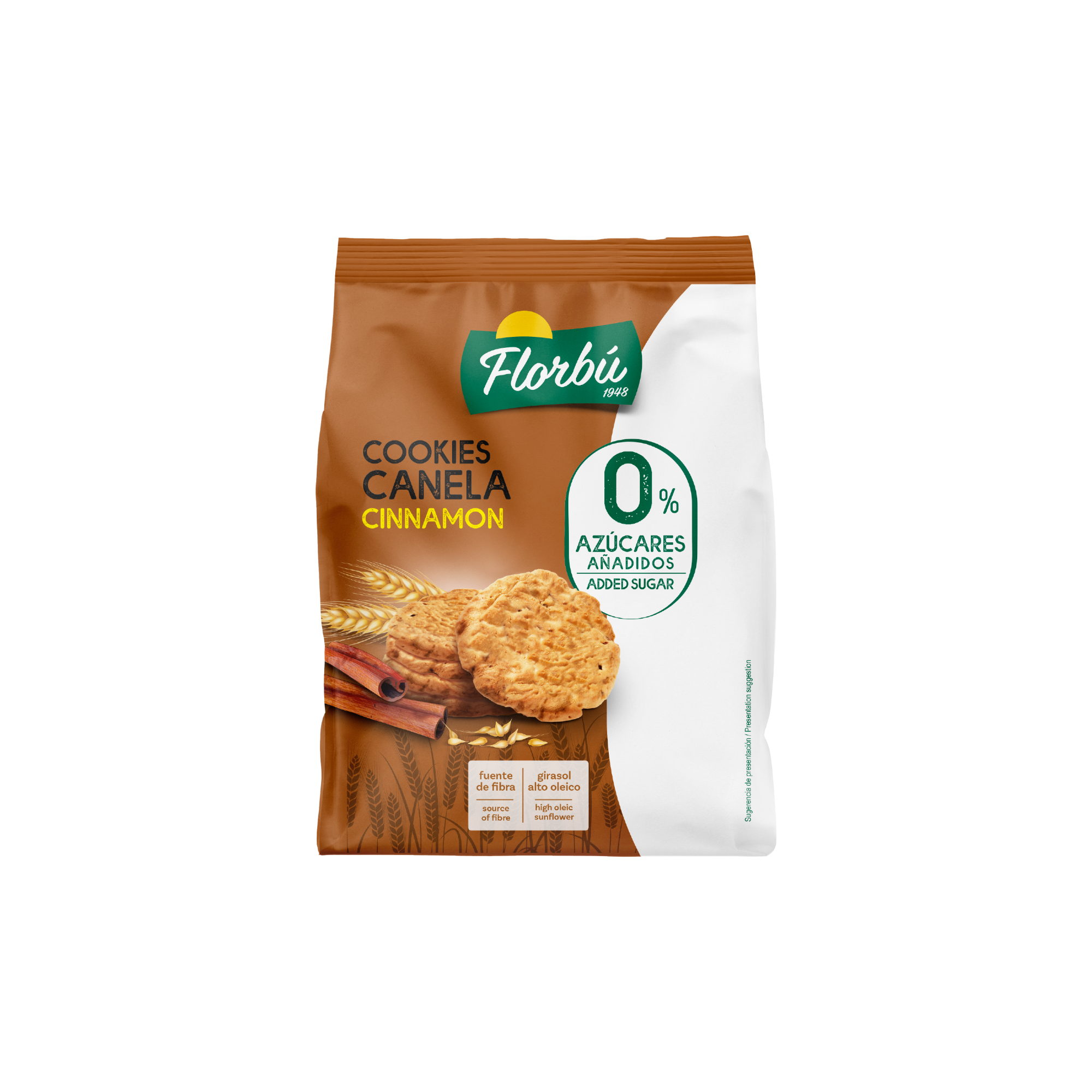 Florbu 0% Added Sugar Cinnamon Cookies 130g