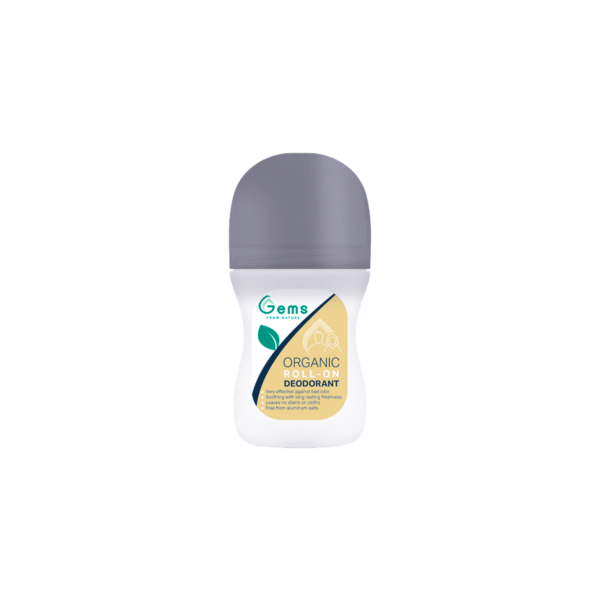 Gems Organic Roll-On Deodorant 50ml