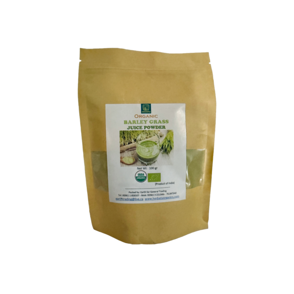 Herbaty Organic Barley Grass Powder 100g