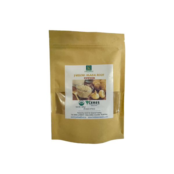 Herbaty Organic Yellow Maca Powder 100g