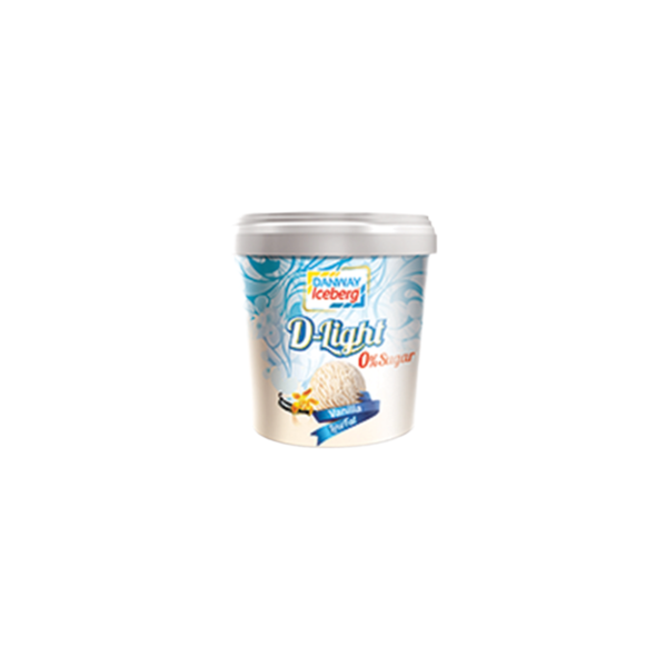 Iceberg 0% Added Sugar Vanilla Ice Cream Cup