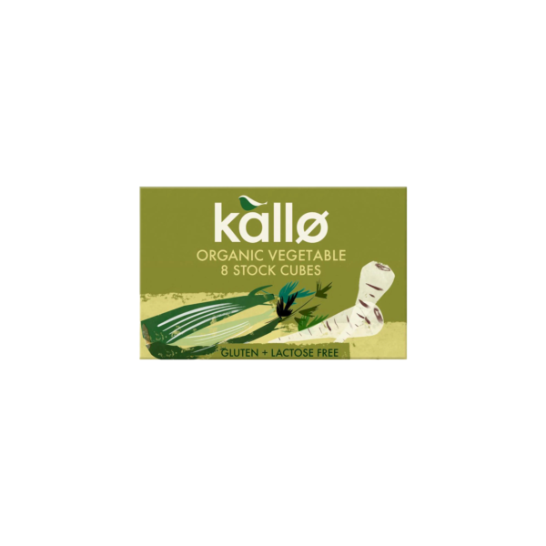 Kallo Organic Vegetable Stock 6 Cubes