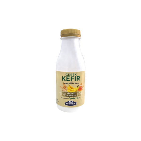 Koukakis Banana, Oats & Hoeny Greek Kefir 330ml