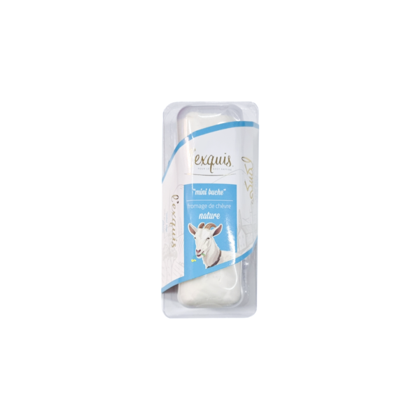L'Exquis Plain Goat Cheese Mini Buche 150g
