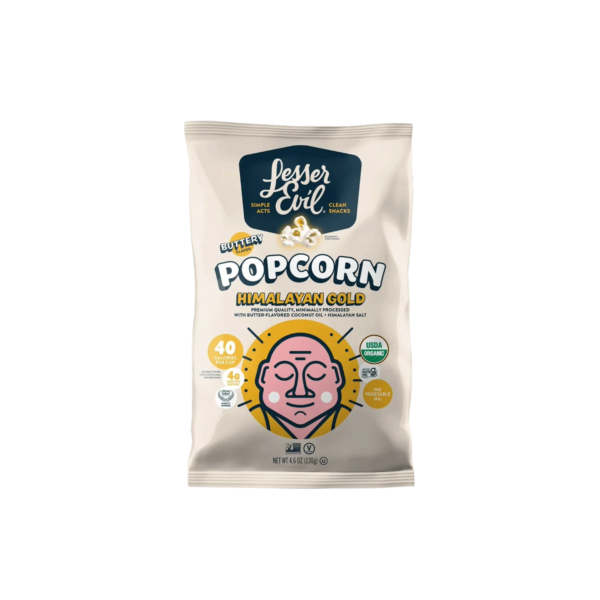Lesser Evil Buttery Pop Corn 18g