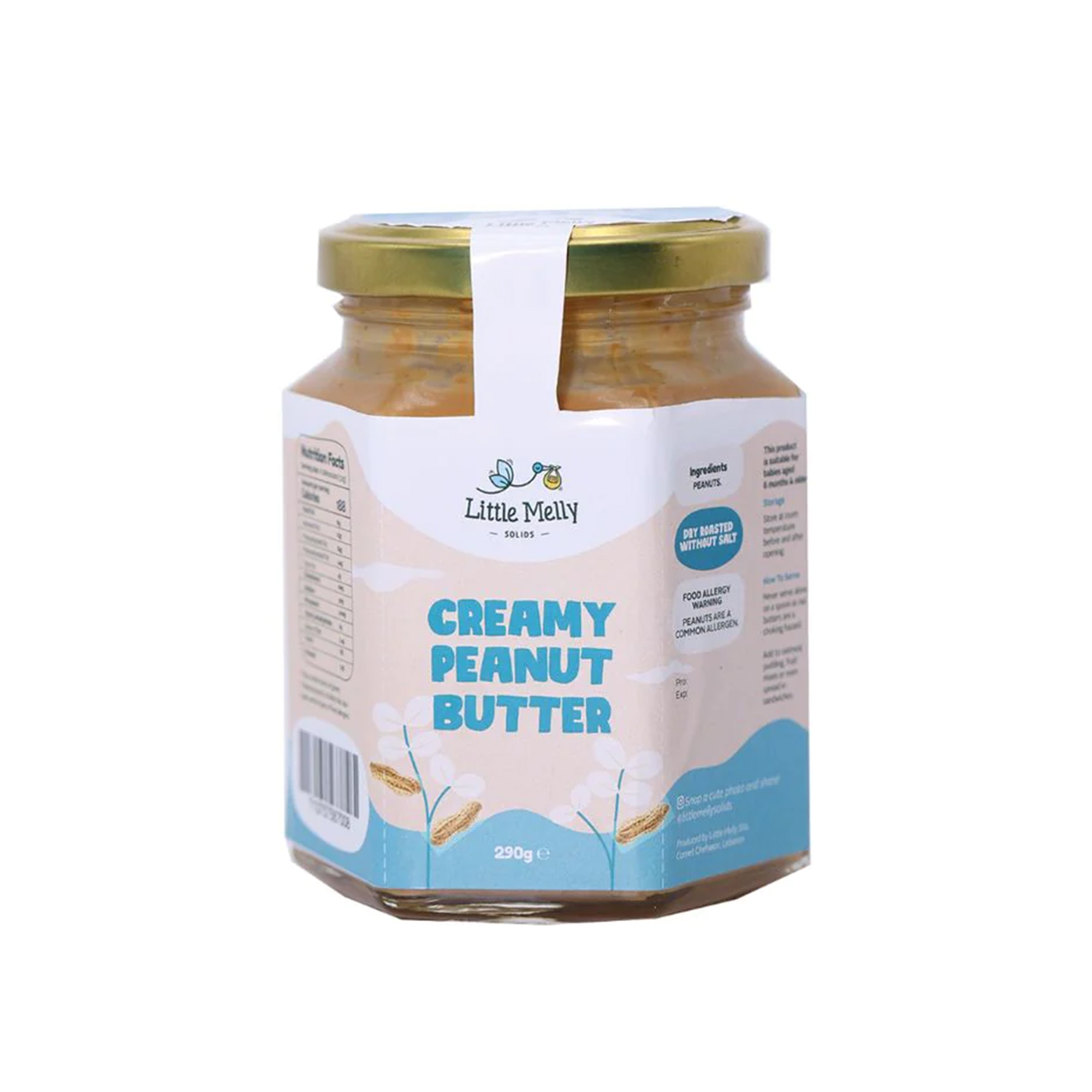 Lilltle Melly Creamy Peanut Butter 290g