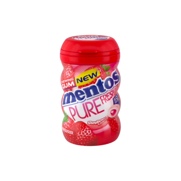 Mentos Strawberry Gum 50pcs 87.5g