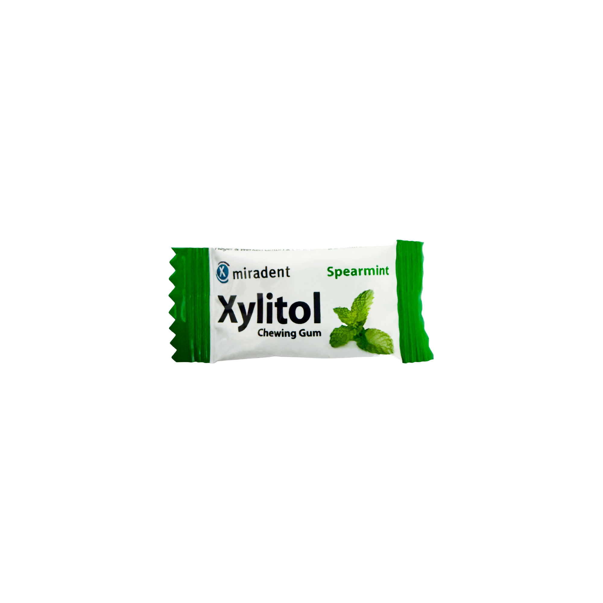 Miradent Spearmint Xylitol Chewing Gum 2pcs
