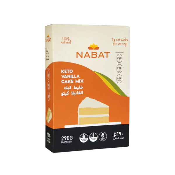 Nabat Keto Vanilla Cake Mix 500g