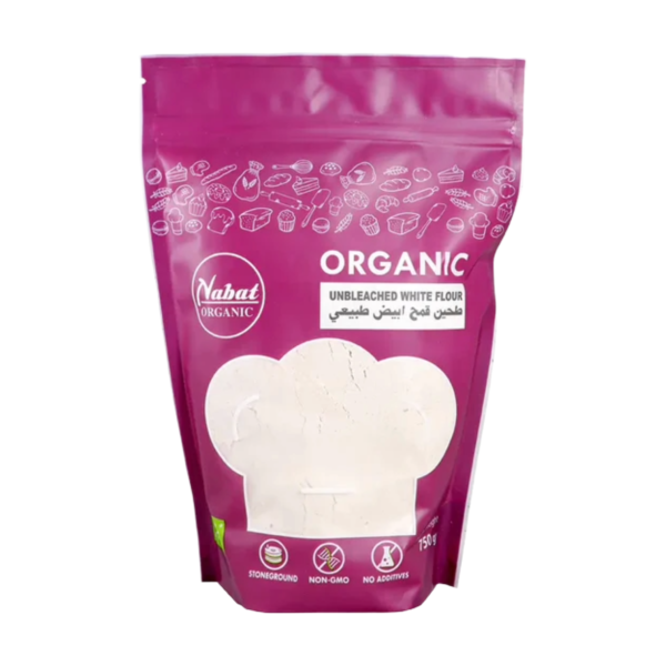 Nabat Organic Unbleached White Flour 750g