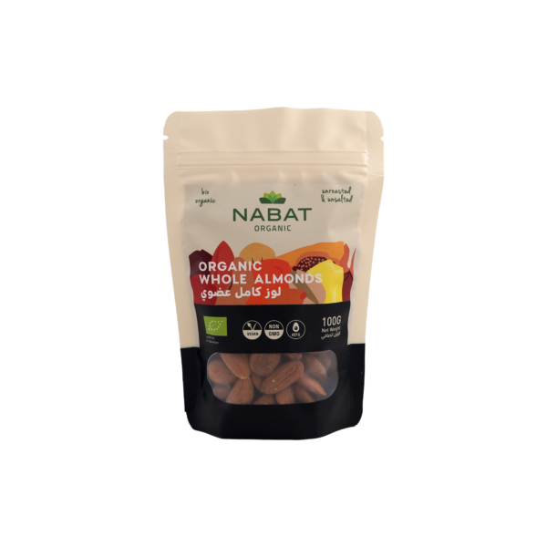 Nabat Organic Whole Almond 100g