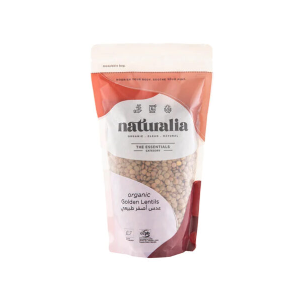 Naturalia Organic Golden Lentils 500g