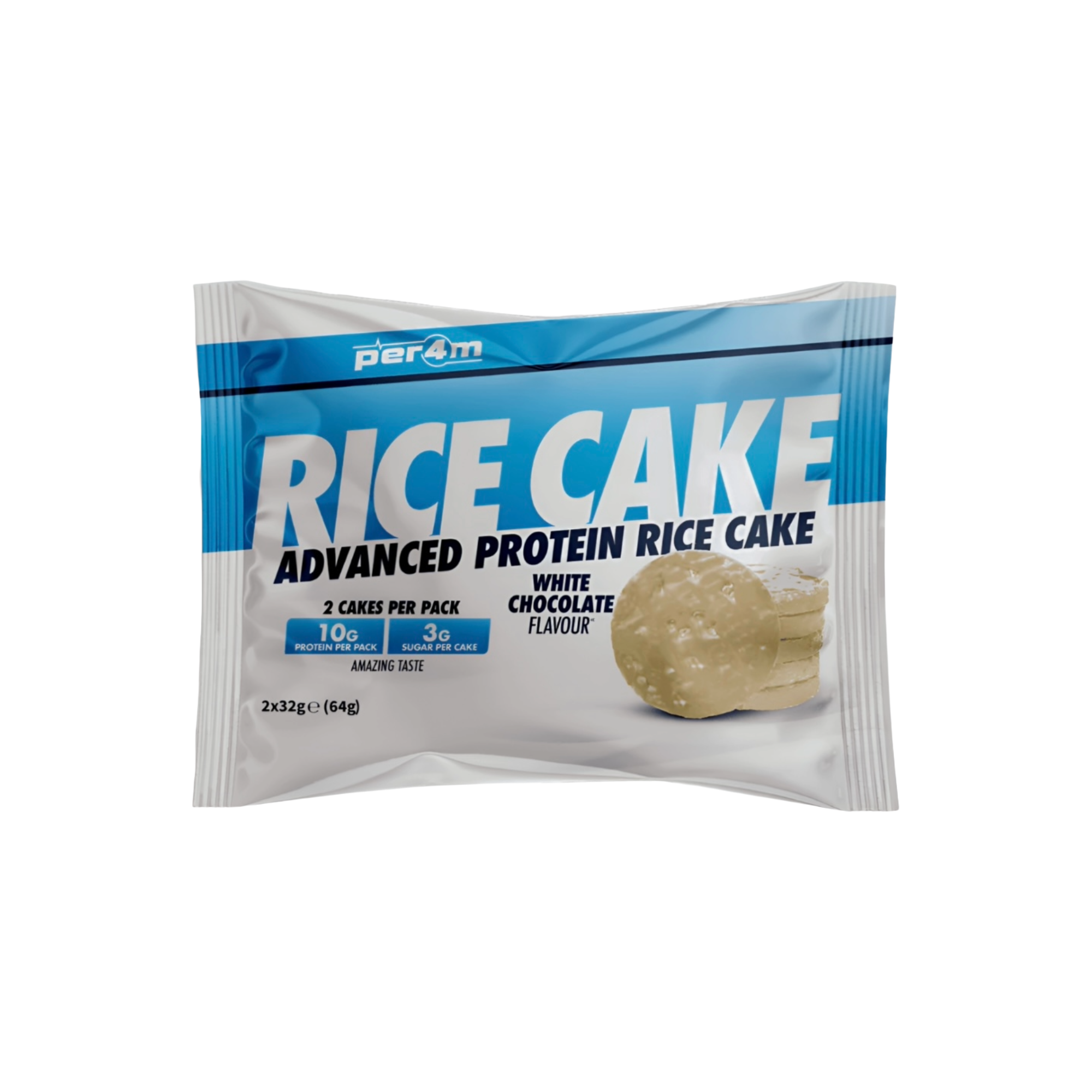 Per4m White Chocolate Protein Rice Cake 64g