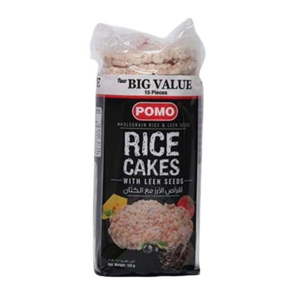 Pomo Linseed Rice Cake 145g