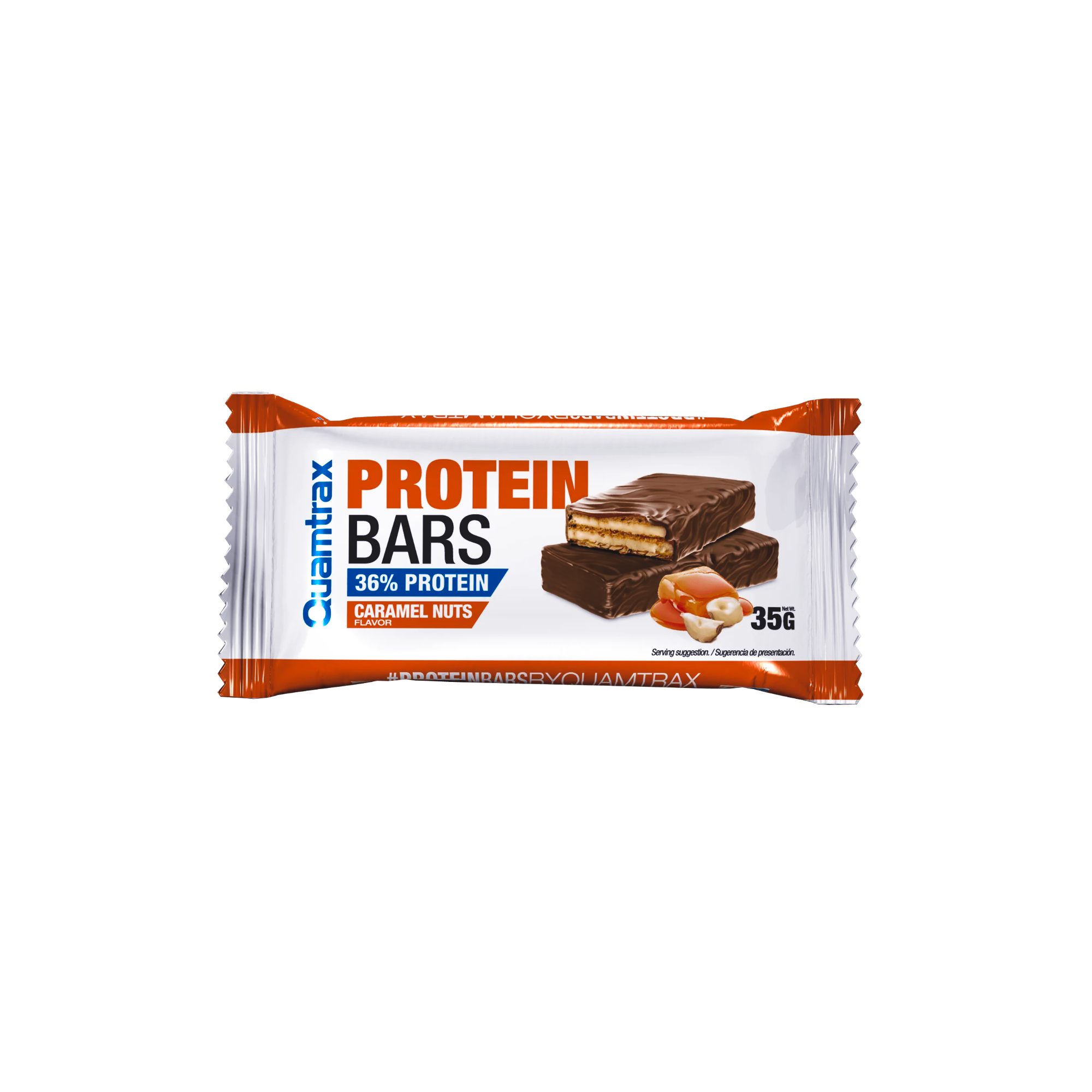 Quamtrax Caramel Nuts Protein Bar 35g
