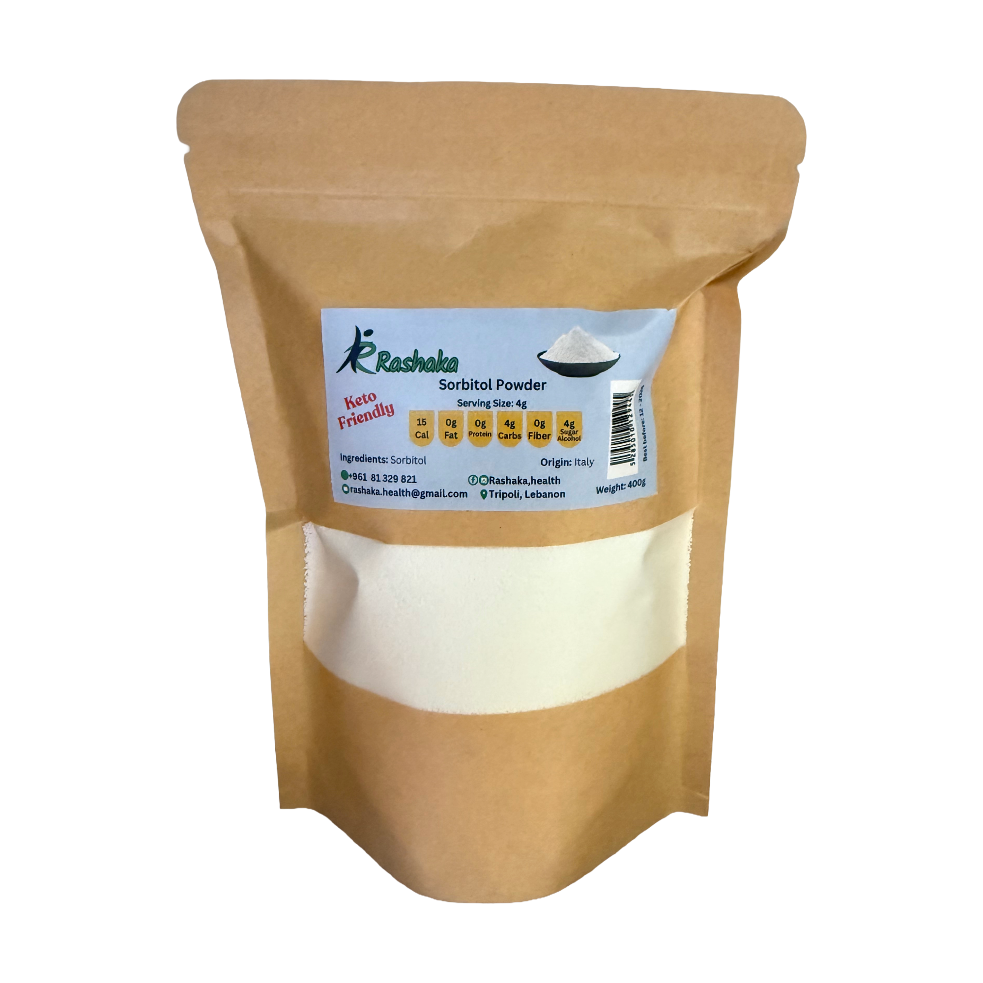 Rashaka Sorbitol Powder 400g