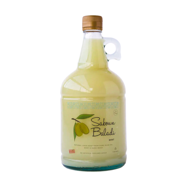 Saboun Baladi Mint Liquid Soap 1.5L
