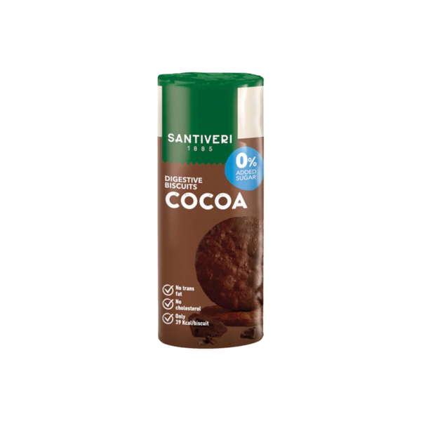 Santiveri 0% Added Sugar Cocoa Digestive 200g