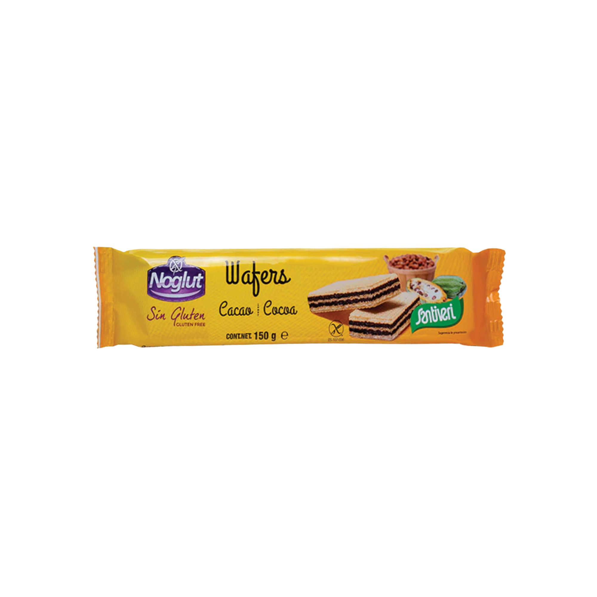 Santiveri, Noglut, Gluten Free Chocolate Wafer 150g