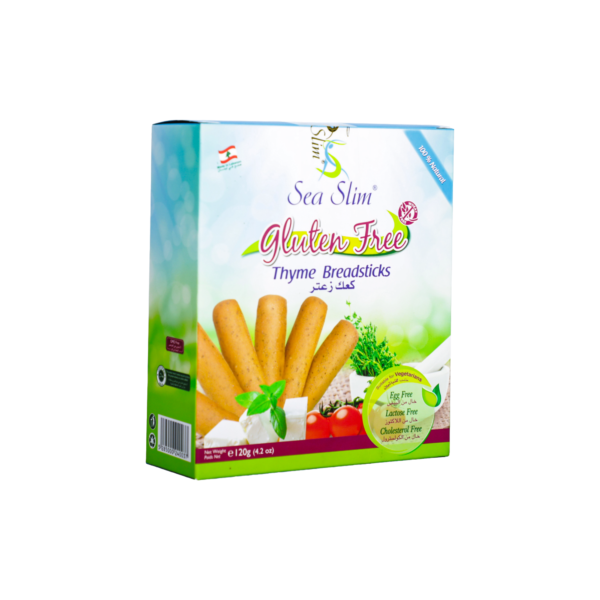 Sea Slim Gluten Free Thyme Breadsticks 120g