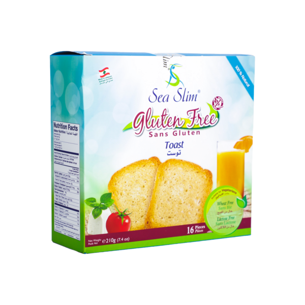 Sea Slim Gluten Free Toast 210g