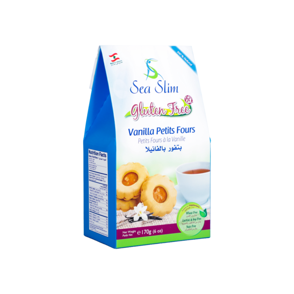 Sea Slim Gluten Free Vanilla Petit Four 170g