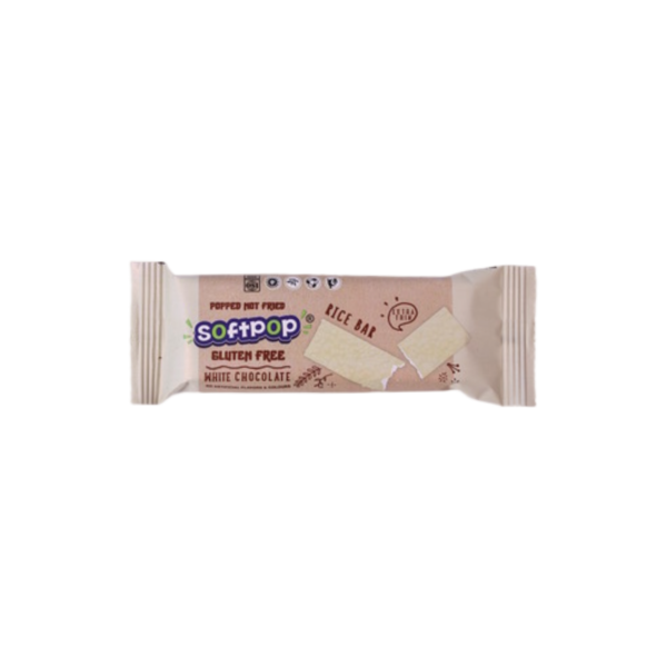 Soft Pop Gluten Free White Chocolate Rice Bar