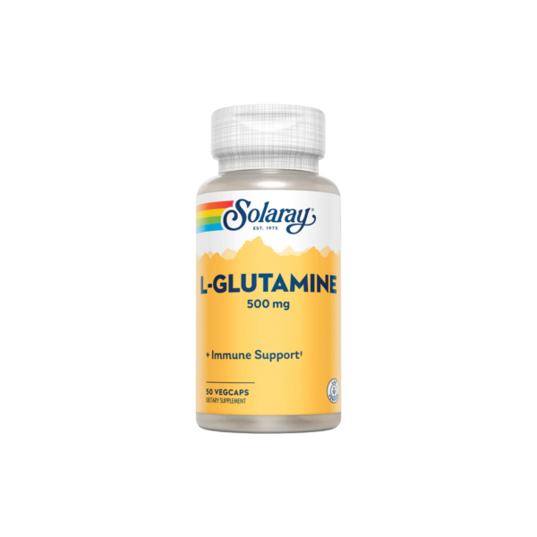 Solaray L-Glutamine 500mg 50 Capsules