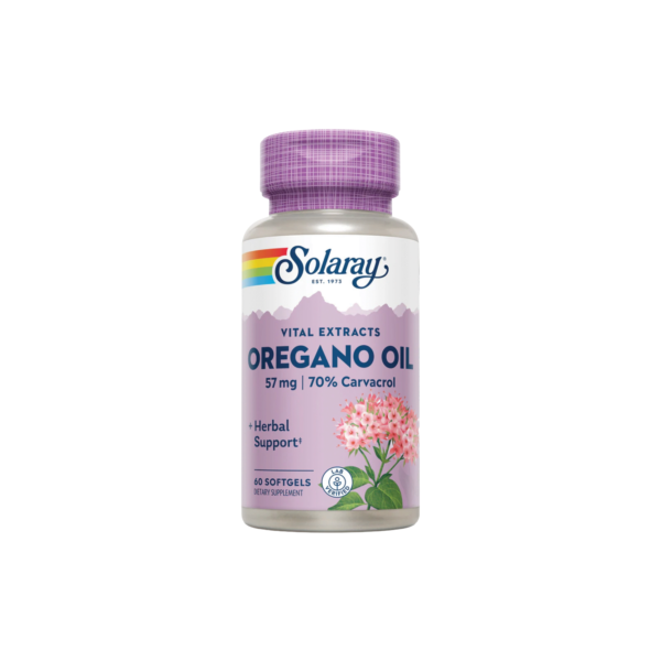 Solaray Oregano Oil extract 57mg 60 Softgels
