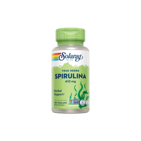 Solaray Spirulina 410mg 100 Capsules