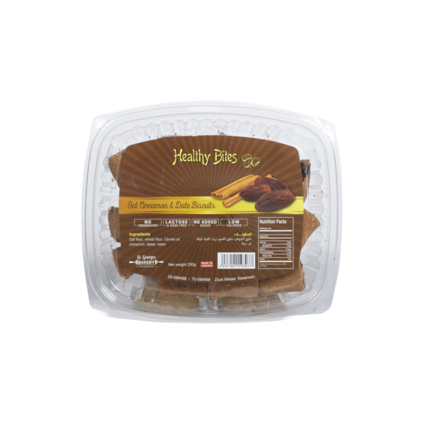 St Georges, Healthy Bites, Cinnamon Dates Fingers 270g