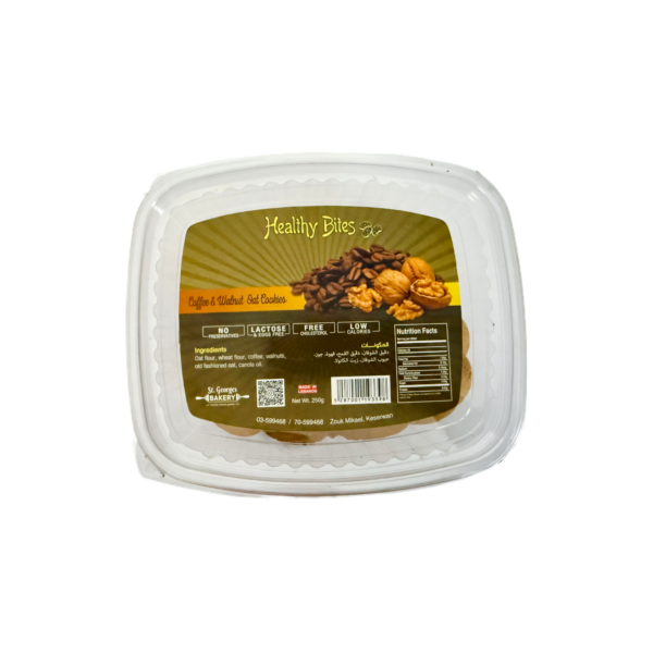 St Georges, Healthy Bites, Coffee Walnut Biscuits 250g