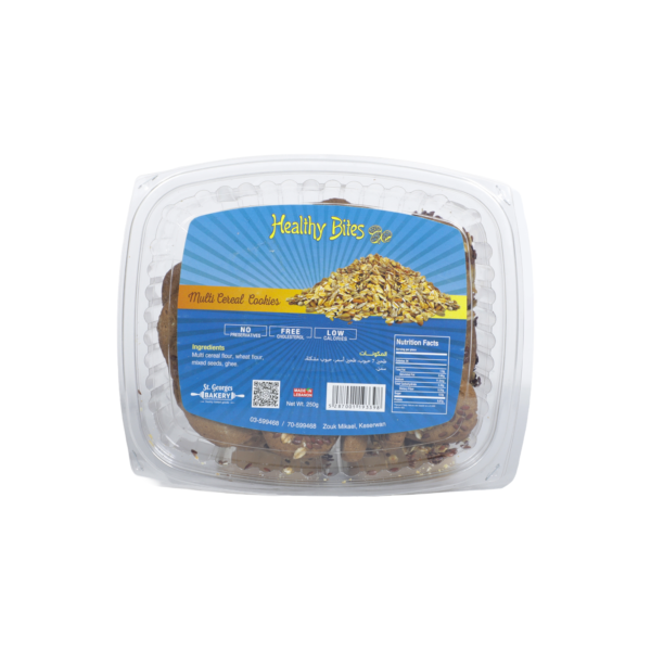 St Georges, Healthy Bites, Multicereal Biscuits 250g