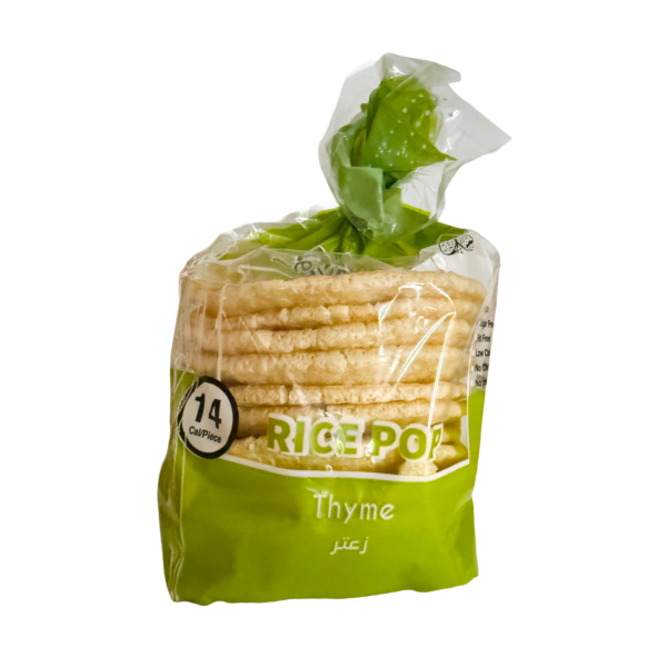 St Georges, Healthy Bites, Thyme Rice Pop
