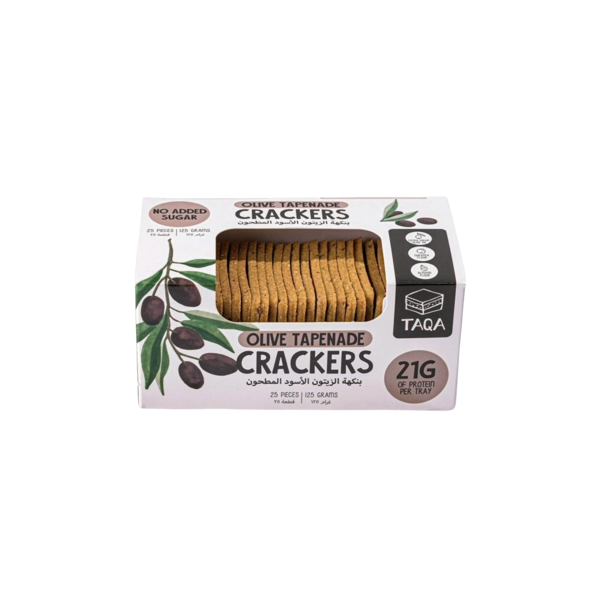 Taqa Olive Crackers 125g