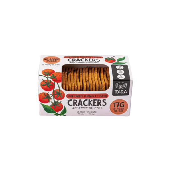 Taqa Tomato Basil Crackers 125g