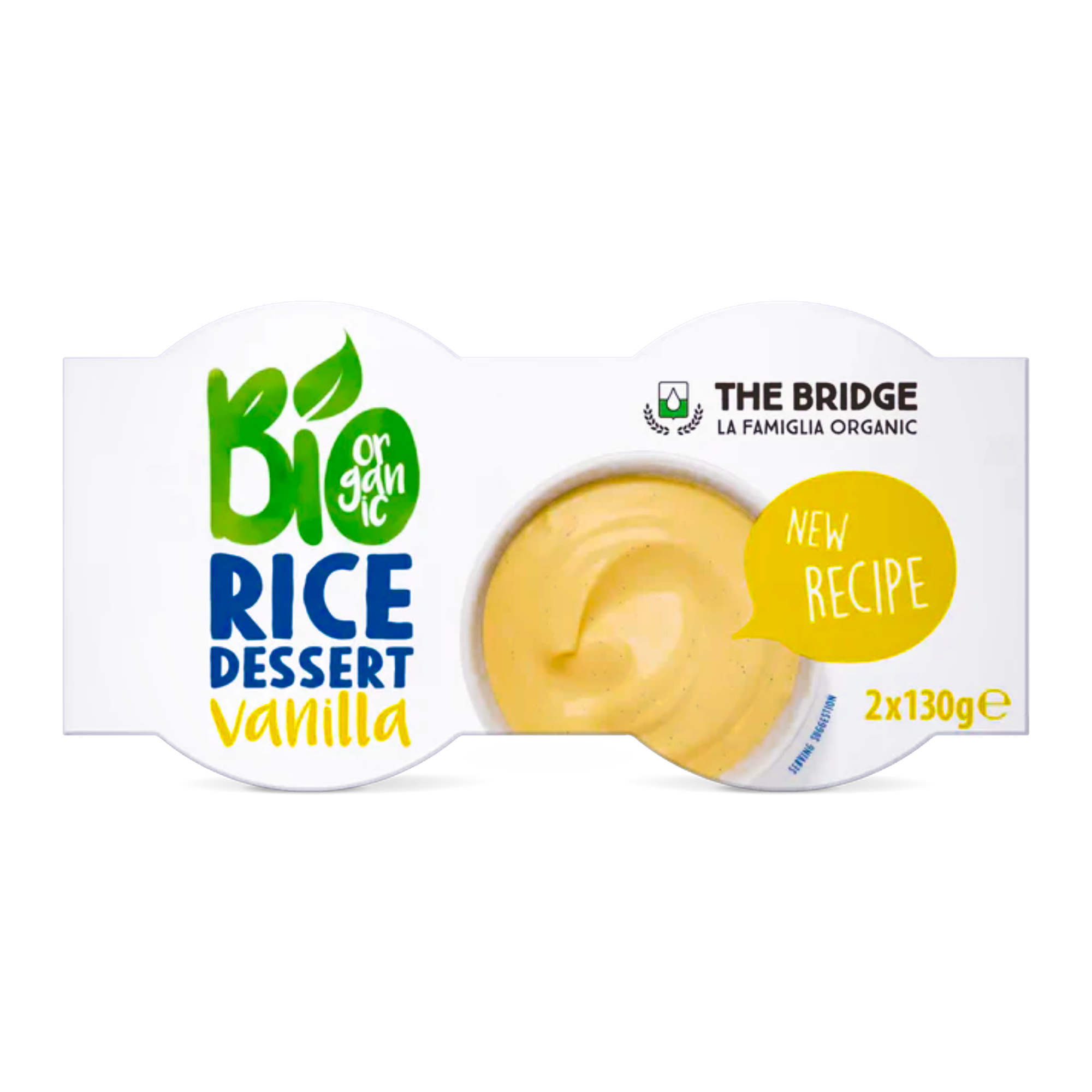 The Bridge Organic Vanilla Rice Dessert 2x130g